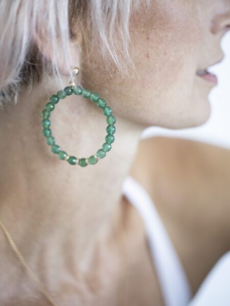 Classic Hoops - agate