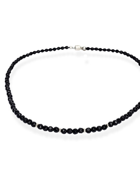 Kiss necklace - onyx